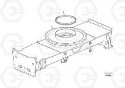 84388 Undercarriage frame EW210C, Volvo Construction Equipment