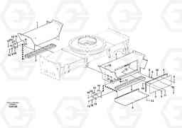 73974 Foot step EW180C, Volvo Construction Equipment