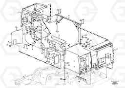 33236 Cowl frame EW180C, Volvo Construction Equipment