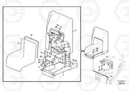 11340 Front cover EW140C, Volvo Construction Equipment