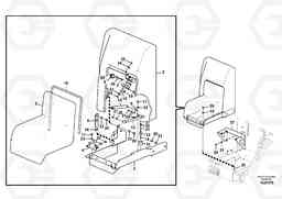 15362 Front cover EW180C, Volvo Construction Equipment