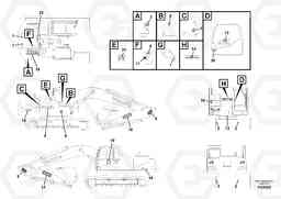 57074 Decals EC210C, Volvo Construction Equipment