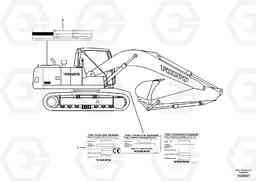 11743 Product identification plate EC160C, Volvo Construction Equipment