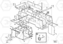 17697 Cowl frame EC330B SER NO INT 10713- EU&NA 80001-, Volvo Construction Equipment