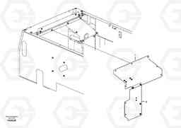 24403 Cover, main pump EC330B SER NO INT 10713- EU&NA 80001-, Volvo Construction Equipment