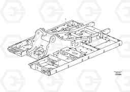 61409 Upper frame EC210C, Volvo Construction Equipment