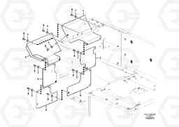 40495 Cover, main pump FC3329C, Volvo Construction Equipment