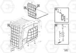 42643 Windshield protection FC3329C, Volvo Construction Equipment