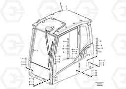 95036 Cab mount EC290C, Volvo Construction Equipment