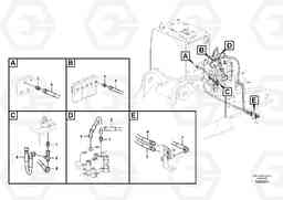 39298 Working hydraulic, hammer and shear for 1st pump flow FC2121C, Volvo Construction Equipment