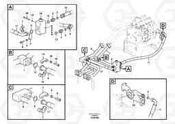 29012 Hydraulic system, control valve to boom and swing EC360C, Volvo Construction Equipment