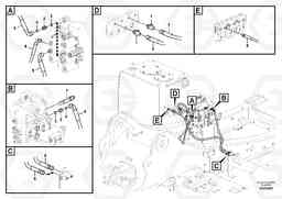 44695 Working hydraulic, hammer and shear for 1st pump flow FC2924C, Volvo Construction Equipment