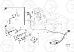 37923 Working hydraulic, hammer and shear for 2nd pump flow EC330C, Volvo Construction Equipment