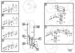 38365 Working hydraulic, boom cylinder FC3329C, Volvo Construction Equipment