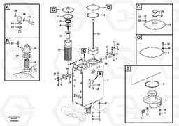 76661 Hydraulic oil tank ECR145C, Volvo Construction Equipment