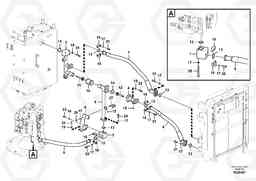 53981 Hydraulic system, hydraulic tank to hydraulic oil cooler ECR145C, Volvo Construction Equipment