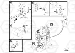 35314 Working hydraulic, hammer and shear for 1st pump flow ECR145C, Volvo Construction Equipment