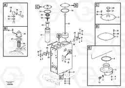 76999 Hydraulic oil tank ECR235C, Volvo Construction Equipment