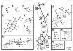 38394 Working hydraulic, dipper arm rupture ECR235C, Volvo Construction Equipment