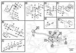28418 Working hydraulic, hammer and shear for upper EC700C, Volvo Construction Equipment