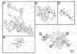 35576 Working hydraulic, hammer and shear for upper FC2421C, Volvo Construction Equipment