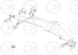 12816 Links to dipper arm, long reach EC360C, Volvo Construction Equipment