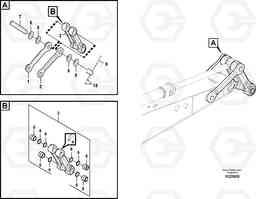 89629 Links to connecting rod EC330B PRIME S/N 15001-, Volvo Construction Equipment