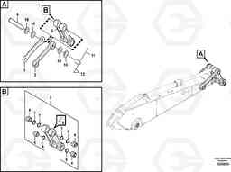 88454 Links to connecting rod EC460B PRIME S/N 15001-/85001-, Volvo Construction Equipment