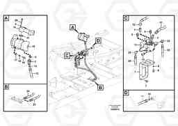 92762 Working hydraulic, slope and rotator on upper frame FC2924C, Volvo Construction Equipment