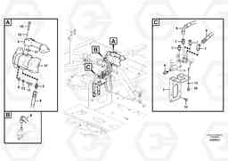 99116 Working hydraulic, slope and rotator on upper frame EC235C, Volvo Construction Equipment