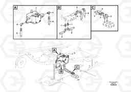 81359 Working hydraulic, slope and rotator on upper frame EC235C, Volvo Construction Equipment