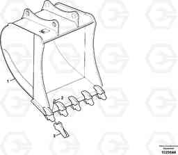 52414 Bucket ECR145C, Volvo Construction Equipment