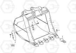 47132 Bucket EC460C, Volvo Construction Equipment