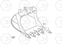 9784 Bucket EC700B, Volvo Construction Equipment