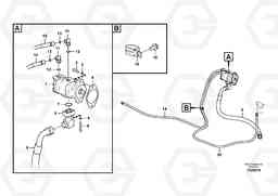 3131 Hydraulic system, oil cooling pump mount EC700C, Volvo Construction Equipment