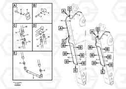 9072 Working hydraulic, slope and rotator on dipper arm EC700C, Volvo Construction Equipment