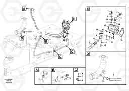 50549 Working hydraulic, slope and rotator on upper frame EC360C, Volvo Construction Equipment