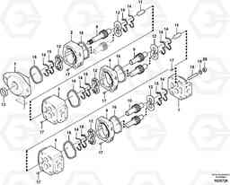 60217 Hydraulic gear pump EC460C, Volvo Construction Equipment