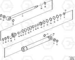 103535 Boom cylinder FC3329C, Volvo Construction Equipment