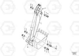 71688 Dipper arm and grease piping with piping seat ECR88 S/N 14011-, Volvo Construction Equipment