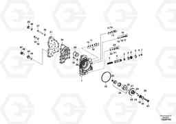 56037 Gear shift sensor EW145B, Volvo Construction Equipment