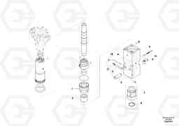 37555 Hydraulic Hammer, Accumulator Housing ATTACHMENTS ATTACHMENTS EXCAVATORS BUCKETS&HAMMERS, GEN. B/C, Volvo Construction Equipment