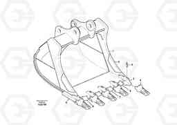 53745 Bucket ATTACHMENTS ATTACHMENTS EXCAVATORS BUCKETS&HAMMERS, GEN. B/C, Volvo Construction Equipment