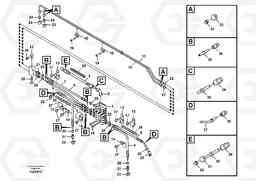54578 Automatic lubricating system, dipper arm EC210C, Volvo Construction Equipment