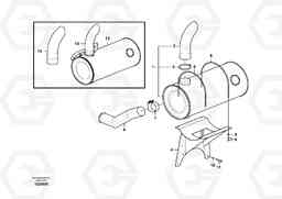 60942 Exhaust system EC700BHR HIGH REACH DEMOLITION, Volvo Construction Equipment