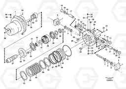 54559 Travel motor EC700C, Volvo Construction Equipment