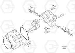 50906 Hydraulic gear pump EC180B PRIME S/N 12001-, Volvo Construction Equipment