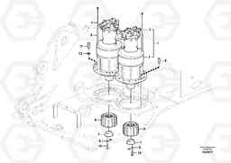 68487 Swing motor with mounting parts EC700B, Volvo Construction Equipment