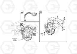 77091 Transmission mounting EW60C, Volvo Construction Equipment