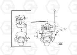 65482 Swing motor with mounting parts EW60C, Volvo Construction Equipment